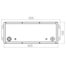 PowerBrick LiFePO4 Solid-State 12V-212Ah - Top view - vue de dessus