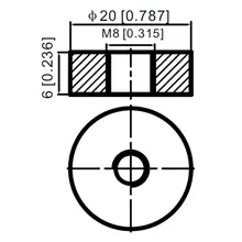 PowerBrick LiFePO4 Solid-State 12V-212Ah - M8 Power Terminal - Plot M8