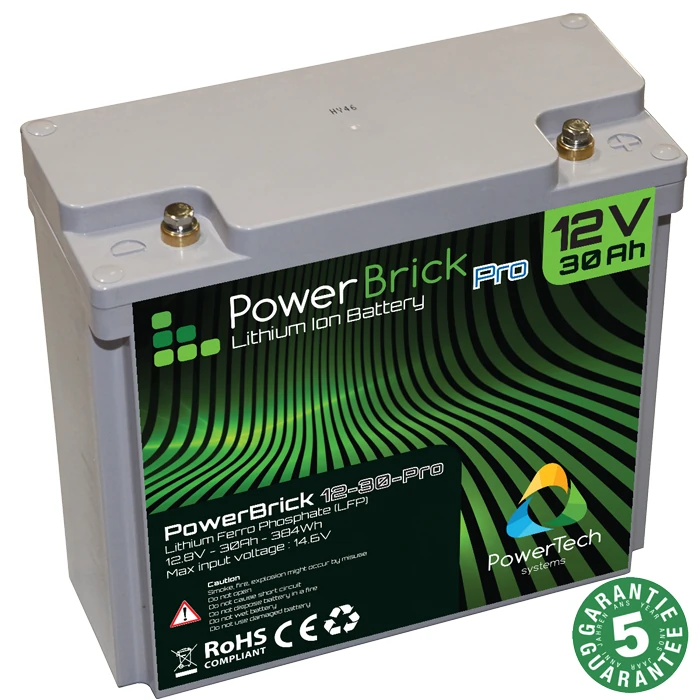 Powerbrick 12V-30Ah