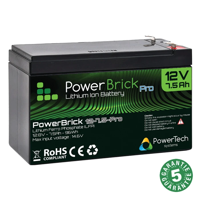 Powerbrick 12V-7.5Ah